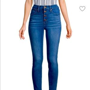 Madewell High Rise Skinny Jeans. 30in waist.